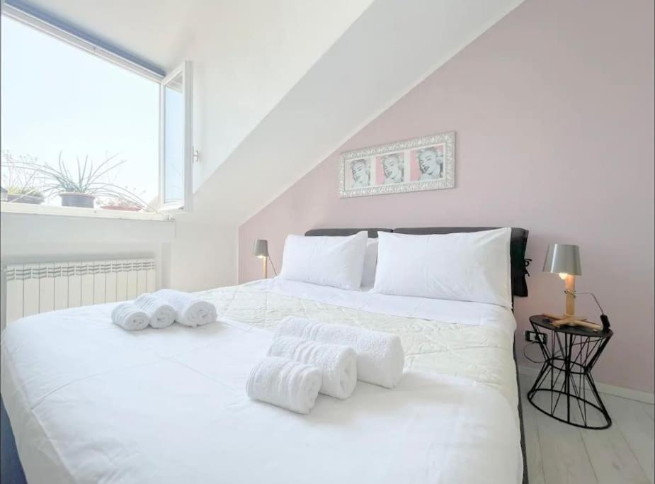 사보나 Mansarda Vista Mare A Zinola 아파트 외부 사진